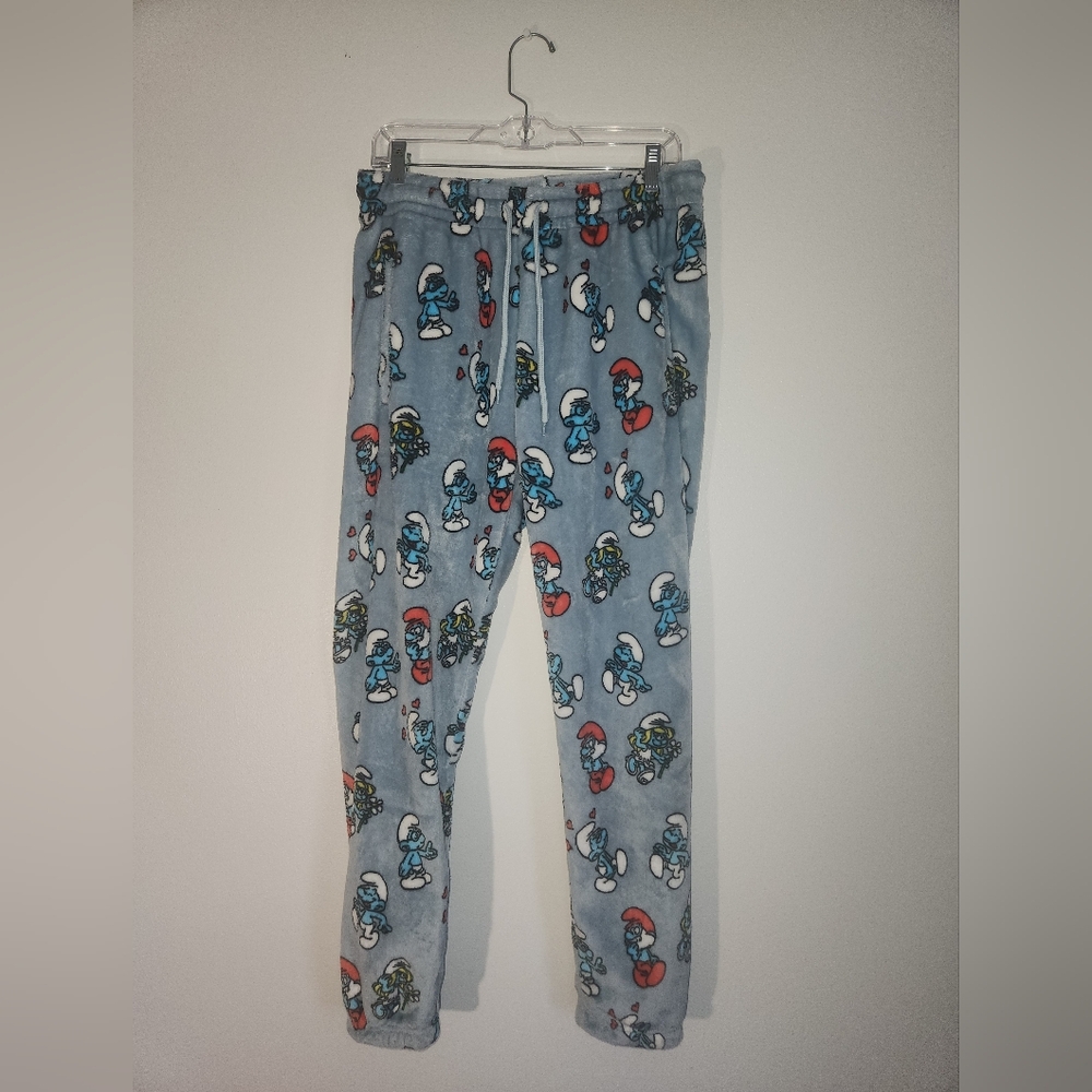 Women's Smurf's Size L Lounge Pants